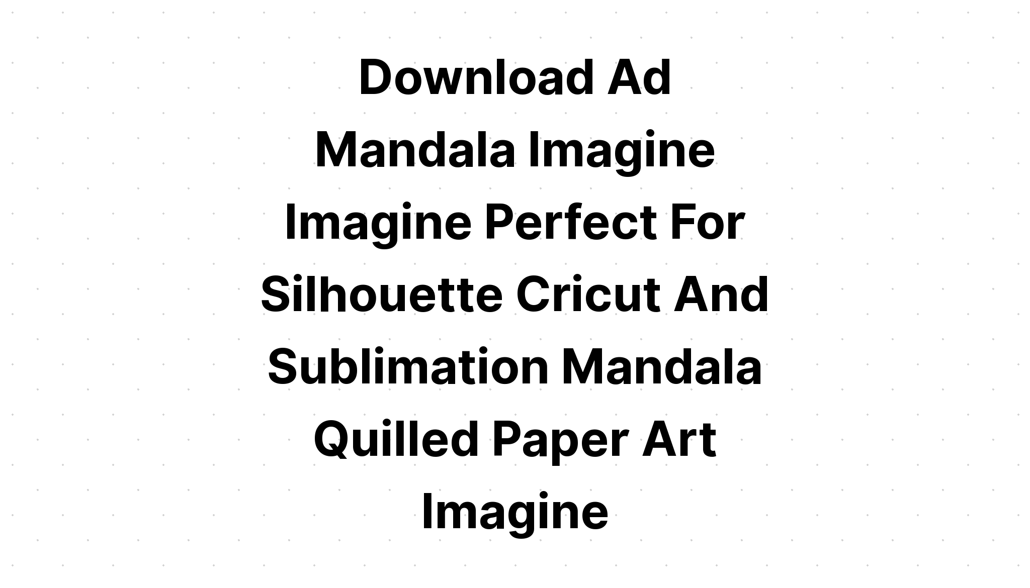 Download Mandala Svg Alphabet E Stencil Design SVG File